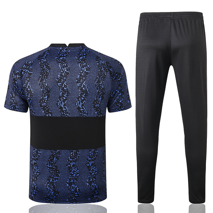 Chandal del Inter Milan Manga Corta 2020-2021 Azul y Negro